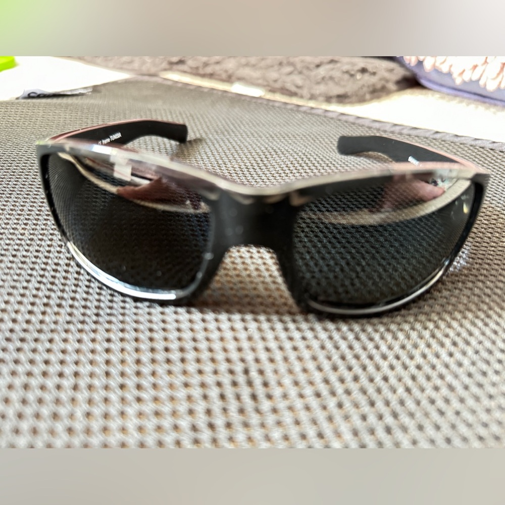 Smith Bauhaus VTG 2004 Sunglasses Gloss Black Frame, Polarized Gray Lens NWOT